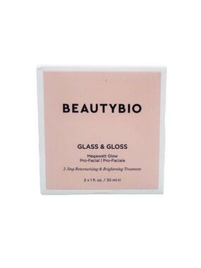 BeautyBio Glass & Gloss 2-Step Retexturizing & Brightening Treatment